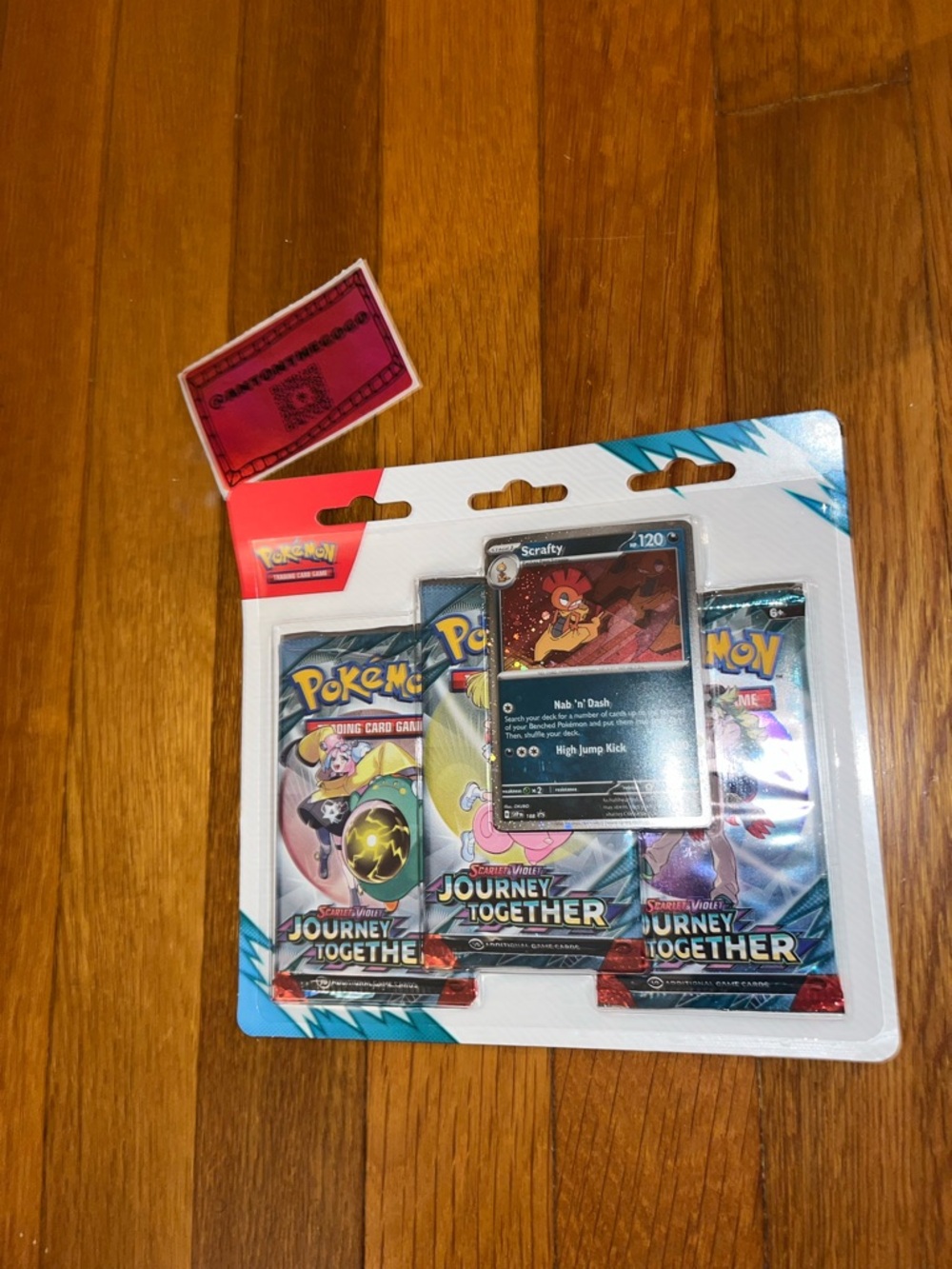 Pokemon Journey Together Booster Bundle - White, Blue, Red